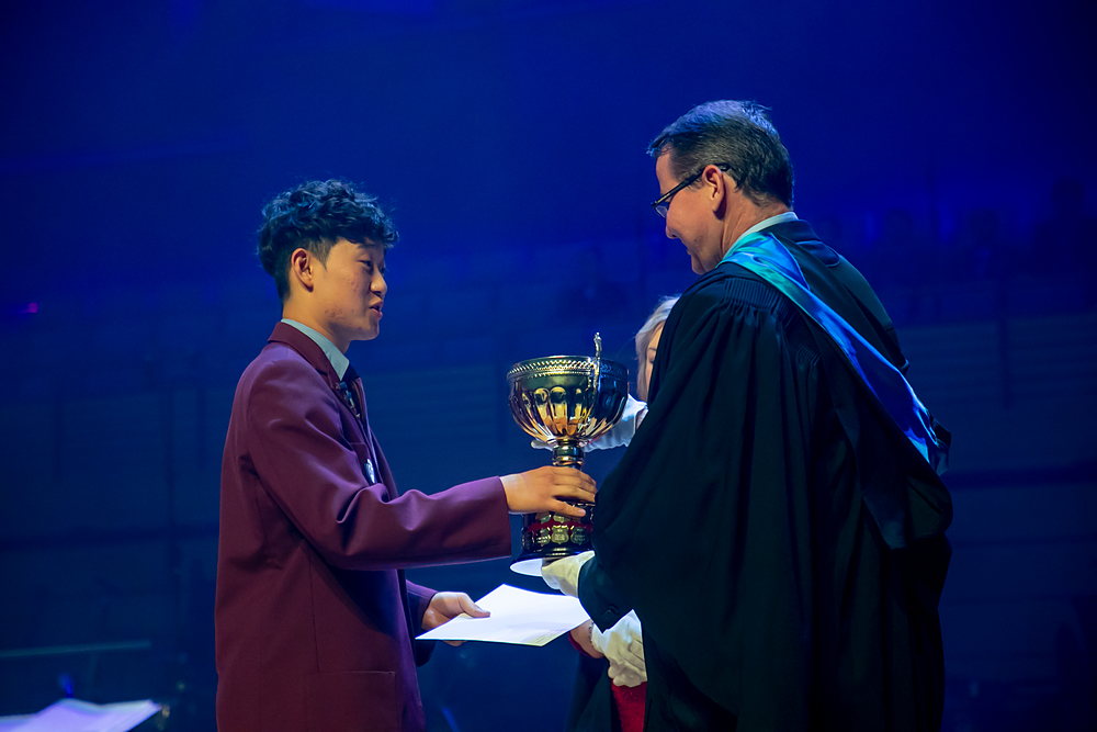 Kris Pyun, a John Paul College graduate now at the Queensland Conservatorium