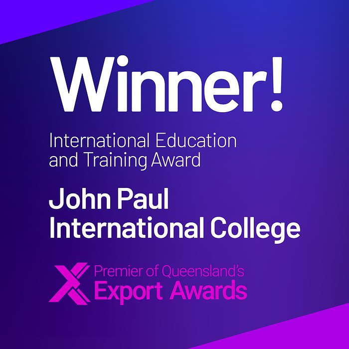 2022 Winner — International Education and Training Award, Premier of Queensland's Export Awards