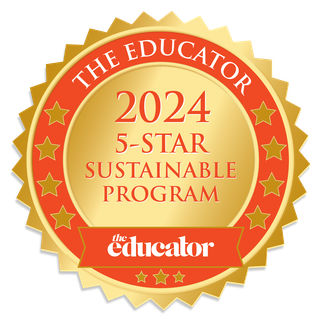 2024 — The Educator 5-Star Sustainable Program (John Paul College) The Educator 2024 5-Star Sustainable Program medal, awarded to John Paul College