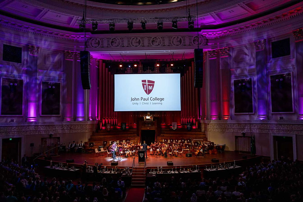 John Paul College Speech Night 2024 in Brisbane City Hall