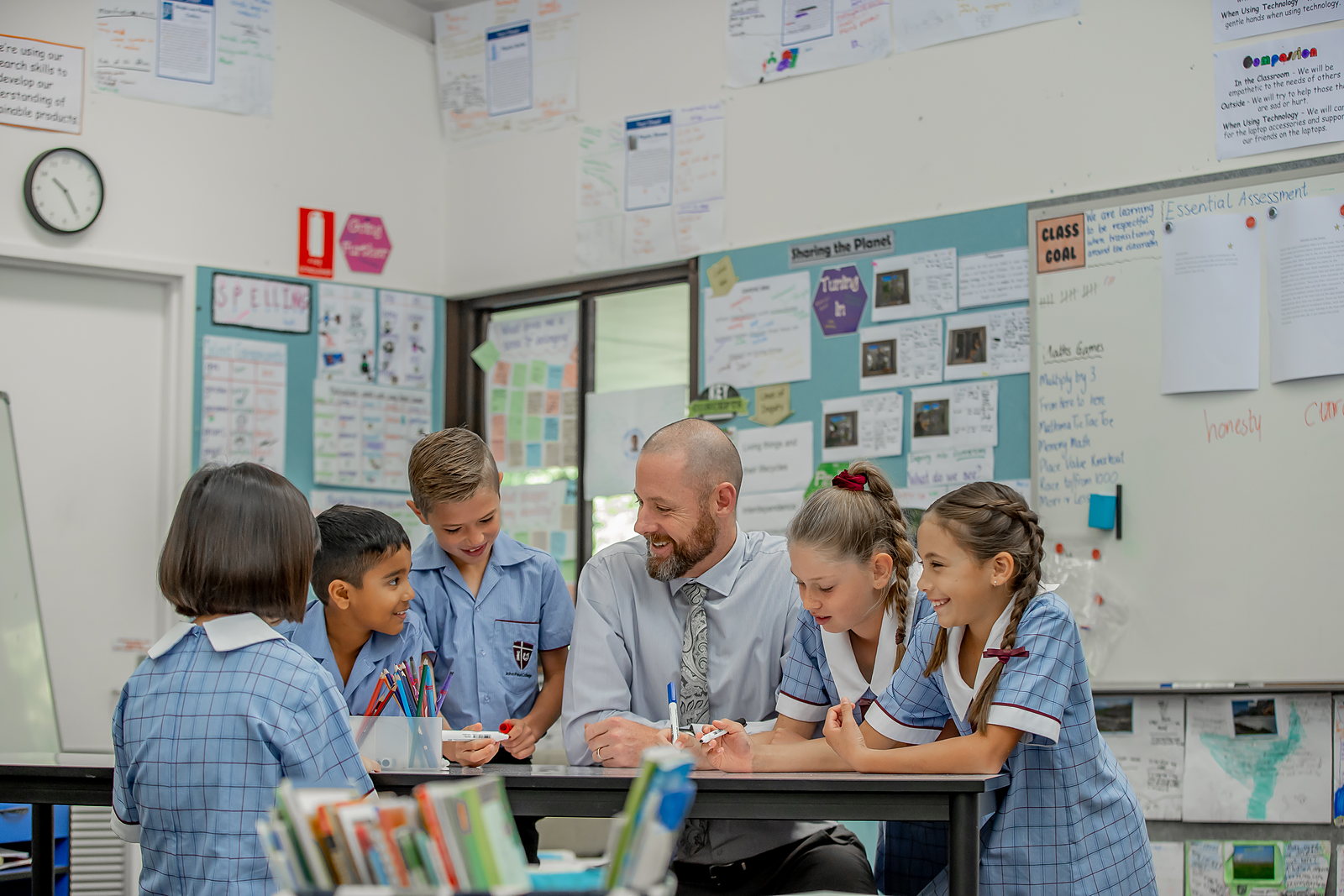 Watch a video tour of John Paul College Primary School