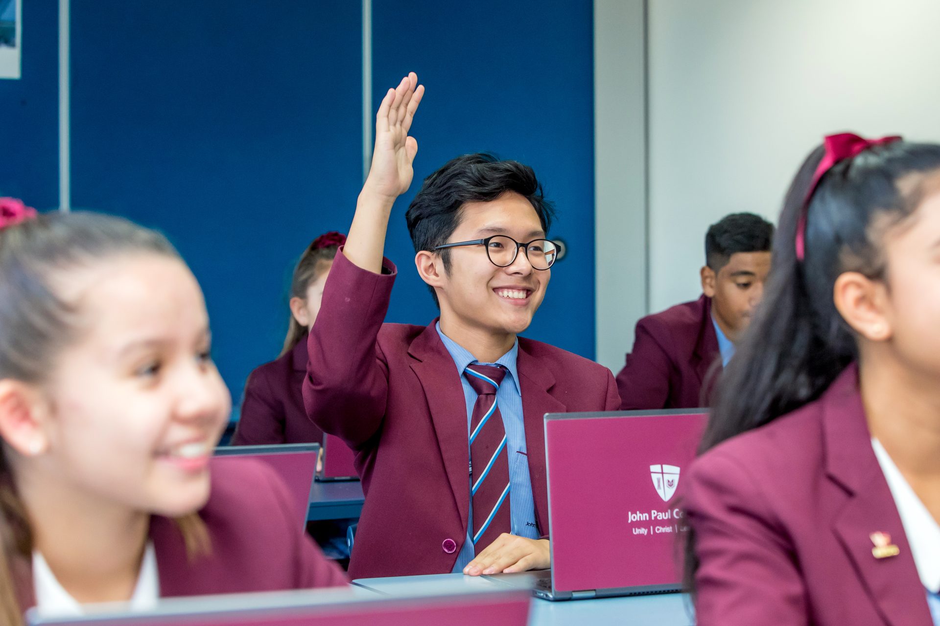 Secondary students preparing for Australian school at JPIC