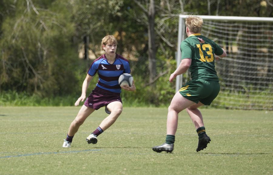 JPC students playing rugby