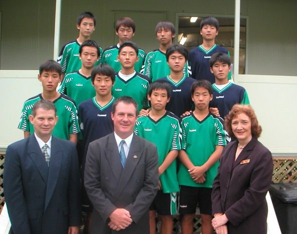 Soccer Program graduation, April 2003